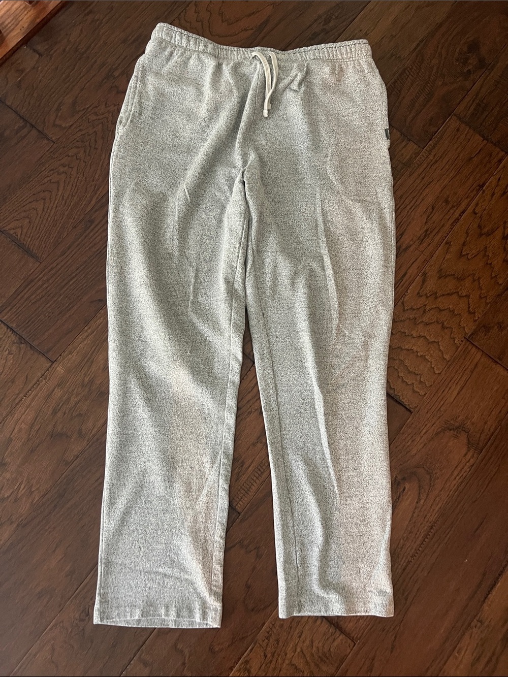 Eddie Bauer Heather Gray Drawstring Joggers